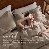 100% Washed Cotton Duvet Cover Minimalist Cotton Duvet Cover for All Seasons GentleSoft™ Plain Simple Bedding Set - 2 of 4