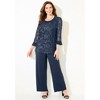 Catherines Women's Plus Size Soutache Pant Set - 4 of 4