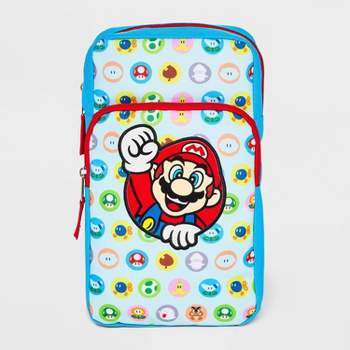 Kids' Super Mario Crossbody Bag Sling Pack - Blue