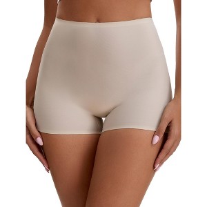 INSPIRE CHIC Women's High Waist Seamless Tummy Slimming Control Panties Slip Shorts for Under Dresses Boyshort - 1 of 4