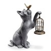 SPI Home Decorative Night of Discovery Garden Lantern Cat and Bird - 2 of 2