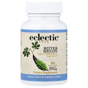 Eclectic Herb Freeze Dried, Bitter Melon, 200 mg, 90 Veg Caps - 1 of 4