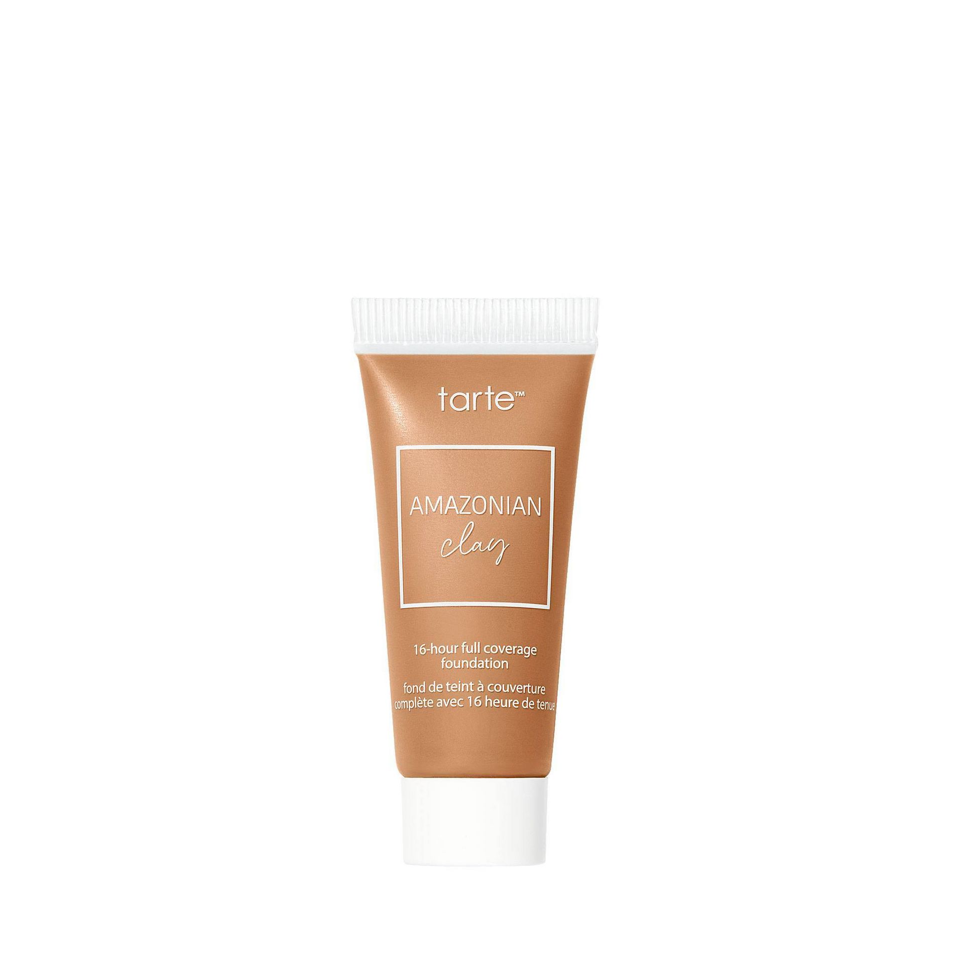 tarte Travel-Size Amazonian Clay 16hrs Full Coverage Foundation - 42H Tan Honey - 0.5 fl oz - Ulta Beauty