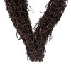 Vickerman 23"H x 12"W Carrot Outline Wreath - 2 of 4