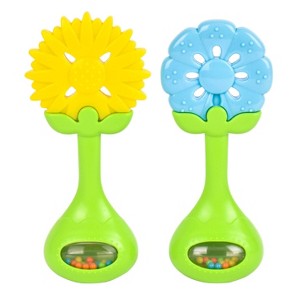 Sunny Days Teether - Flower - 2pk - 1 of 2