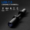 Loadable Dumbbell Pair, Dumbbell Bars/HANDLES for Strength Training, Compatible with 2-inch Standard Weight Plates - 3 of 4