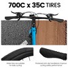RISOKEYS 700c Road Bike for Teens & Adults, High Carbon Steel Frame, 21-Speed Gears, Dual Disc Brakes, Sport Bicycle for Men, Women, - 4 of 4