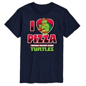 Men's - Teenage Mutant Ninja Turtles - I Love Pizza Short Sleeve Graphic T-Shirt - 1 of 4