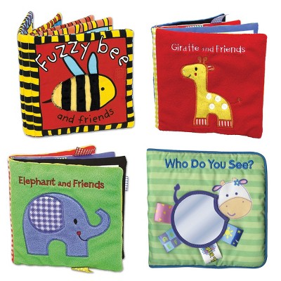 Kaplan Early Learning Animals All Around Cloth Books - Set of 4