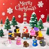 Aoibox 24 Piece Rubber Duck Advent Calendar Christmas Countdown Set Unique Collectible Bath Toys for Boys Girls Kids Holiday Gifts - 2 of 4