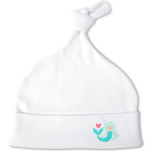 Pavilion Gift Company - Mermaid - 0-3 Months Baby Beanie - Hats - 1 of 1