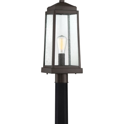 Ravenel 1-Light Western Bronze Outdoor Post Lantern