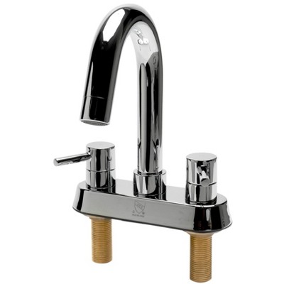 ALFI  AB1400-PC Polished Chrome Two-Handle 4FeetFeet Centerset Bathroom Faucet