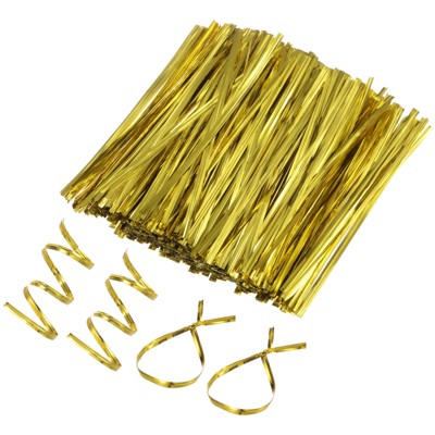 Unique Bargains Reusable Metal Twist Ties Bread Candy Bags 800 Pcs