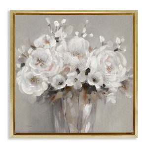 Stupell Industries White Flower Bunches, 18" x 18" - 1 of 4