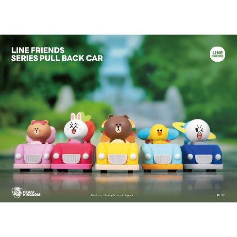 LINE FRIENDS Series Pull back car Set (Mini Egg Attack) - image 1 of 4