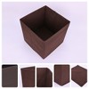 Unique Bargains Shelves Closet Fabric Storage Bin for Organizing Clothes Books 1 Pc - 2 of 4