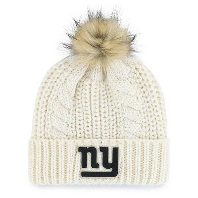 NFL New York Giants Women's Meeko Knit Beanie - Cream