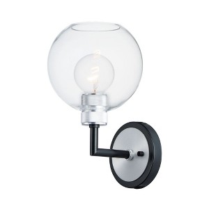 Maxim Lighting Vessel 1 - Light Wall Light in  Black/Brushed Aluminum - 1 of 3