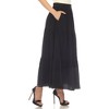 Women's Pleated Tiered Maxi Skirt - 2 of 4
