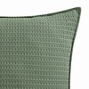 Cannon 20"x20" Heritage Cotton Waffle Decorative Pillow Green - 3 of 3