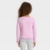 Toddler Girls' Long Sleeve Pointelle T-Shirt - Cat & Jack™ - 2 of 3