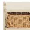 Rozalyn Two Drawer Accent Table - ACC5728A - Sand - Safavieh - 3 of 4