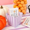 Big Dot of Happiness Purple Stripes - Party Mini Favor Boxes - Simple Party Treat Candy Boxes - Set of 12 - 2 of 4
