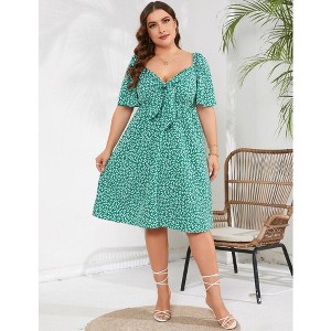 Maternity Dress Womens Spaghetti Strap Floral Maxi Dress - 1 of 1
