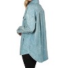 Women's Oversized Vintage Washed Shacket - ZENANA - 2 of 3