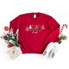 Simply Sage Market Women's Graphic Sweatshirt Be Joyful Trees - 2 of 2