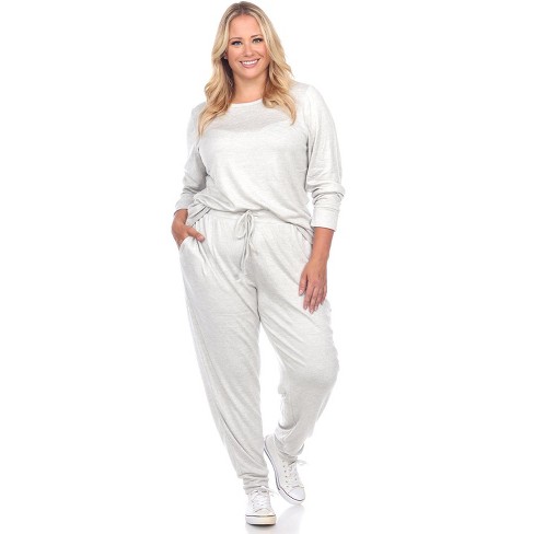 White 2 Piece Outfit Women, White Two Piece Legging Set