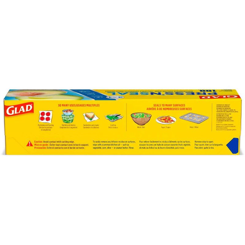 Glad Press&#39;N Seal + Plastic Food Wrap - 100 sq ft, 5 of 17