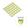 Unique Bargains Heart Shape Self Adhesive Valentine Makeup DIY Rhinestone Stickers 144 Pcs - 2 of 4
