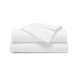 Artisan Wash Boho 100% Cotton Crisp Percale Deep Pocket Sheet Set by Blue Nile Mills - 1 of 4