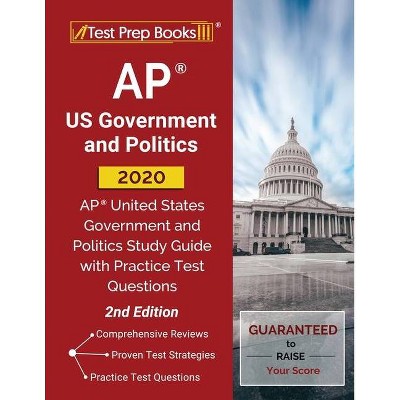 AP US Government and Politics 2020 - by  Test Prep Books (Paperback)