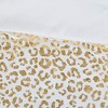 Gorgeous Metallic Animal Print Comforter Set, All Season Home Textile fits Modern Bedroom Decor - 2 of 4