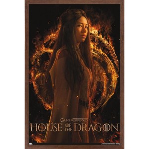 Trends International House of the Dragon - Mysaria One Sheet Framed Wall Poster Prints - 1 of 4