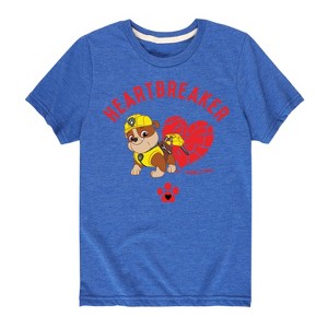 Boys' - Paw Patrol - Valentine's Heartbreaker Short Sleeve Graphic T-Shirt - 1 of 4