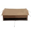 WHITE DUCK Rover Scout Canvas Tent with Stove Jack & Mesh Doors – 4-Season Weatherproof Camping Tent, Fire & Water-Resistant - 2 of 4