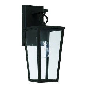 Capital Lighting Elliott 1 - Light Wall Light in  Black - 1 of 4