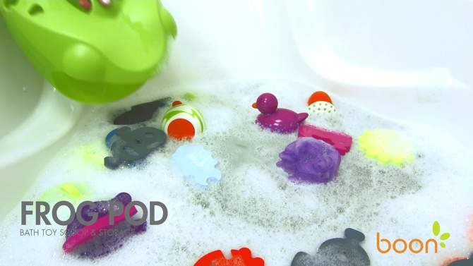 Boon Bath Toy Storage - Green, 2 of 11, play video