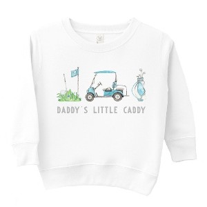 The Juniper Shop Daddy's Little Caddy Toddler Graphic Sweatshirt - 1 of 3