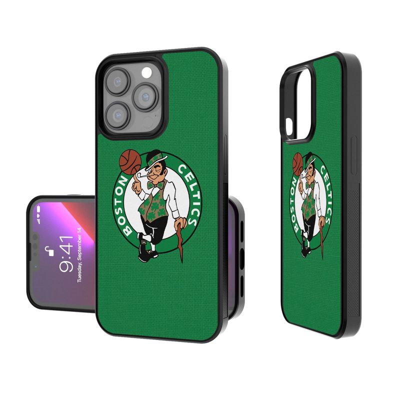 Keyscaper Boston Celtics Solid Bump Phone Case, 1 of 7