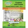 Larissa Veronica Cookies and Cream Tanzania Peaberry Coffee (Gourmet, Naturally Flavored, Whole Coffee Beans) (16 oz, ZIN: 550429) - 2 of 3