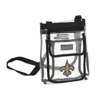 NFL New Orleans Saints Clear Gameday Crossbody Bag