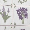 e by design 16"x16" Framed Field Flowers Square Throw Pillow: Indoor Polyester Twill, Sewn Seam Closure - 4 of 4