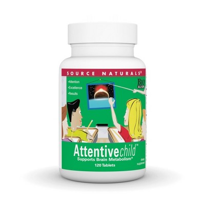 Attentive Child by Source Naturals, Inc.  -  120 Tablet