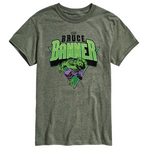 Men's - Marvel - Hulk Bruce Banner Short Sleeve Graphic T-Shirt - 1 of 4