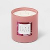 3-Wick 28oz Glass Champagne Candle Light Pink - Opalhouse™ - 3 of 4